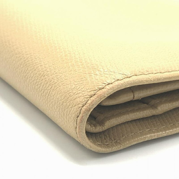 CHANEL Coco Mark Bi-fold Wallet Beige Chanel - Picture 9 of 10